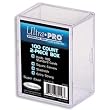 Ultra-Pro 2 Piece 100 Count Snap Lid Box - 1 Box Per Pack (Quantity of 50)