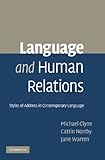 Language and human relations : styles of address in contemporary language
