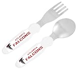 NFL ATLANTA FALCONS Stainless Steel Fork & Spoon Set