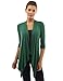 PattyBoutik Women's Drape Front Asym Hem Light Cardigan