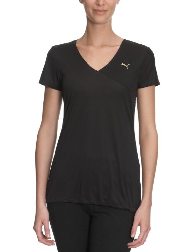PUMA Damen Shirt TP Fitness, black, S Preisvergleich