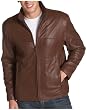 Marc New York by Andrew Marc  Men's Otis Lamb Convertiable Stand Collar Jacket