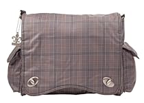Kalencom Diaper Bag, Gray Plaid

