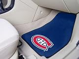 Montreal Canadiens NHL 2-Piece Printed Carpet Car Mats (18x27")