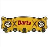 Darts Coat Rack Pub Sign