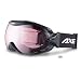 AXE[アックス] スキー /スノーボード[スノボー] ゴーグル AX940-ECM-BK 曇り止め機能付 眼鏡[メガネ]対応