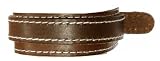 Neptune Giftware Dark Brown Leather Strap Cuff Wrap Gothic Wristband Bracelet - 44
