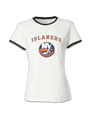 Apparel: BigRich Fashion Womens Royal Power Play New York Islanders Contrast Color T-Shirt