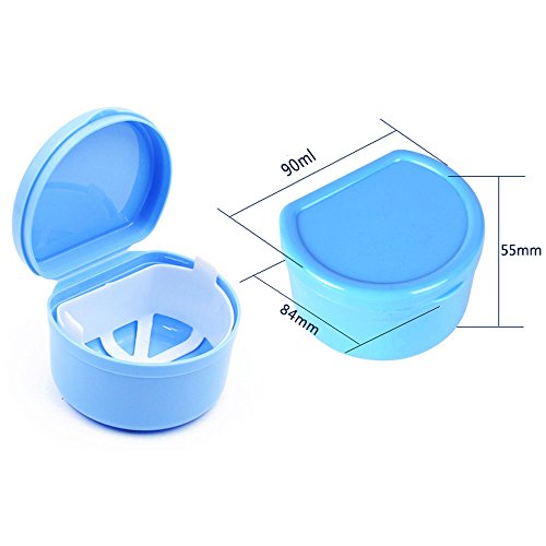 KaLaiXing brand Denture Bath Storage Container for Soaking Dentures