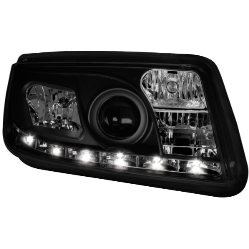 in.pro. lighting 99088 D-LITE Scheinwerfer VW Bora 99-08 Tagfahrlicht black Preisvergleich
