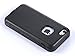 iPhone 5C Case, ULAK Hybrid Case Cover for Apple iPhone 5C Hard Inner Case + TPR Wrap Case + Belt Clip Holster(Black)