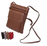 Genuine Leather Cross Body Bag - Purse by Mundi