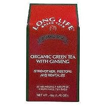Organic Green Tea With Ginseng - 20 - Bag