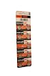 Maxell Watch Battery Button Cell LR43 AG12 186 Pack of 10 Batteries