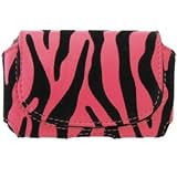 Pink / Black Zebra Horizontal Pouch - BB 8300