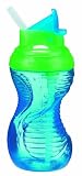 Munchkin Mighty Grip Flip Straw Cup, Colors May Vary, 10 Ounce