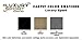 Volvo VN Series 780 730 670 630 430 300 - Commercial Truck Custom fit Carpet Floor Mat 1 Piece Front -with Binded edging for maximum protection- in Black, Beige, or Medium Dark Grey