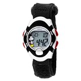 Disney Women's MCK367 Mickey Mouse Black Band Digital Watch