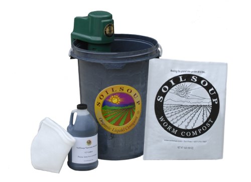 6.5 G SoilSoup Compost Tea Brewer Kit
