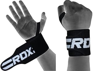 Authentic RDX Wrist Weight Lifting Training Gym Straps Bandage