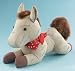 Fabric Autograph Horse Pillow with Marker