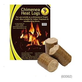 La Hacienda Chimenea Or Firepit Heat Logs - 10kg
