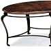 Bernhardt Furniture 477-013 Clark Oval Cocktail Coffee Table,