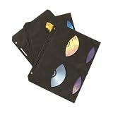 Case Logic 40 Disc Capacity DVD Album Refill Pages (Black)