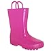 Capelli New York Girls Pink Glitter Rain Boot