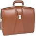 McKleinUSA Harrison 83384 V Series 17-Inch Partners Full Grain Oil Tanned Leather Laptop Brief (Brown)