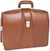 McKleinUSA Harrison 83384 V Series 17-Inch Partners Full Grain Oil Tanned Leather Laptop Brief (Brown)