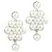 Paulette's Faux Pearl Cluster Earrings