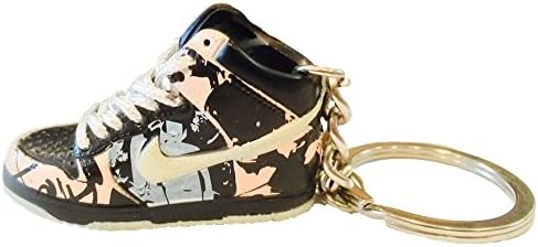 Nike SB Black Pink "UNKLE" Dunk High 3D Keychain