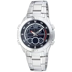 Casio Edifice Herren-Armbanduhr Analog-Digital Silber EFA-115D-1A1VEF