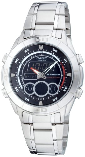 Casio Edifice Herren-Armbanduhr Analog-Digital Silber EFA-115D-1A1VEF Preisvergleich