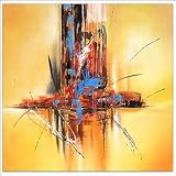 Yellow Zone Painting - Bali Artwork - CraftNetwork - New