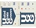 Microscale O Scale Gran Elevator Decal Set - Canadian United Grain Growers