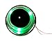 Amarine-made 3 LED Green Stainless Steel Cup Drink Holder with Drain & LED Blue Marine Boat Rv Camper - Green