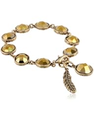 Lucky Brand "Dorado" Glitz Charm Bracelet, 7.63"