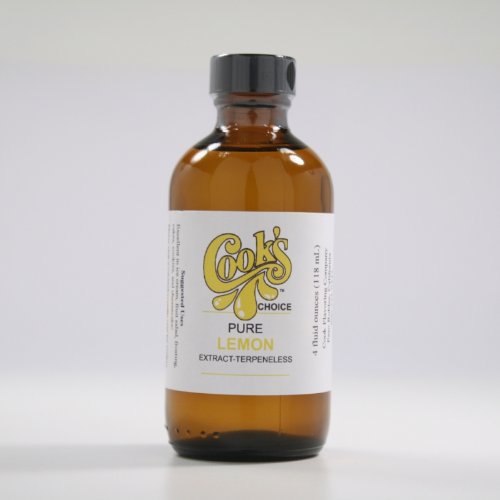 Cook's Pure Lemon Extract 4 oz
