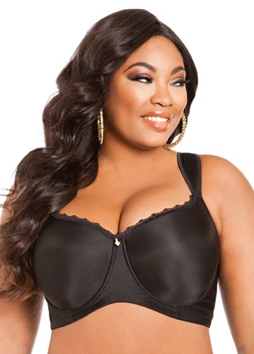 Ashley Stewart Women's Plus Size Full Coverage Butterfly Bra