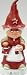 Houston Astros Lady Garden Gnome