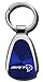 Dodge Challenger SRT Hellcat Hell Cat Blue Teardrop Keychain Key Chain Fob Ring Lanyard