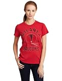 NFL Women's Atlanta Falcons Heather Vintage Short Sleeve Crew (Rustic, X-Large)
