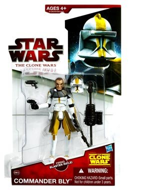 Buy Star Wars 2009 Clone Wars Animated Action Figure CW No. 39 Commander Bly Best Price.