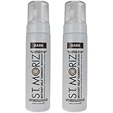 St Moriz Instant Self Tanning Mousse 2 x 200ml - Dark