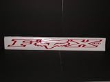 Fox Racing Windshield Trailer Or Rear Window Decal Red