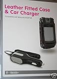 OEM Motorola RAZR2 V8 Fitted Pouch Case + Car Charger