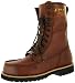ROCKY Upland Limited Edition Bison Shark Tip Mens Leather Field Hunting Waterproof Boots Shoes Brown
