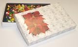 Gourmet Food : Scott's Cakes Assorted Mix Jelly Belly Jelly Beans 1 Pound Poinsettia Box